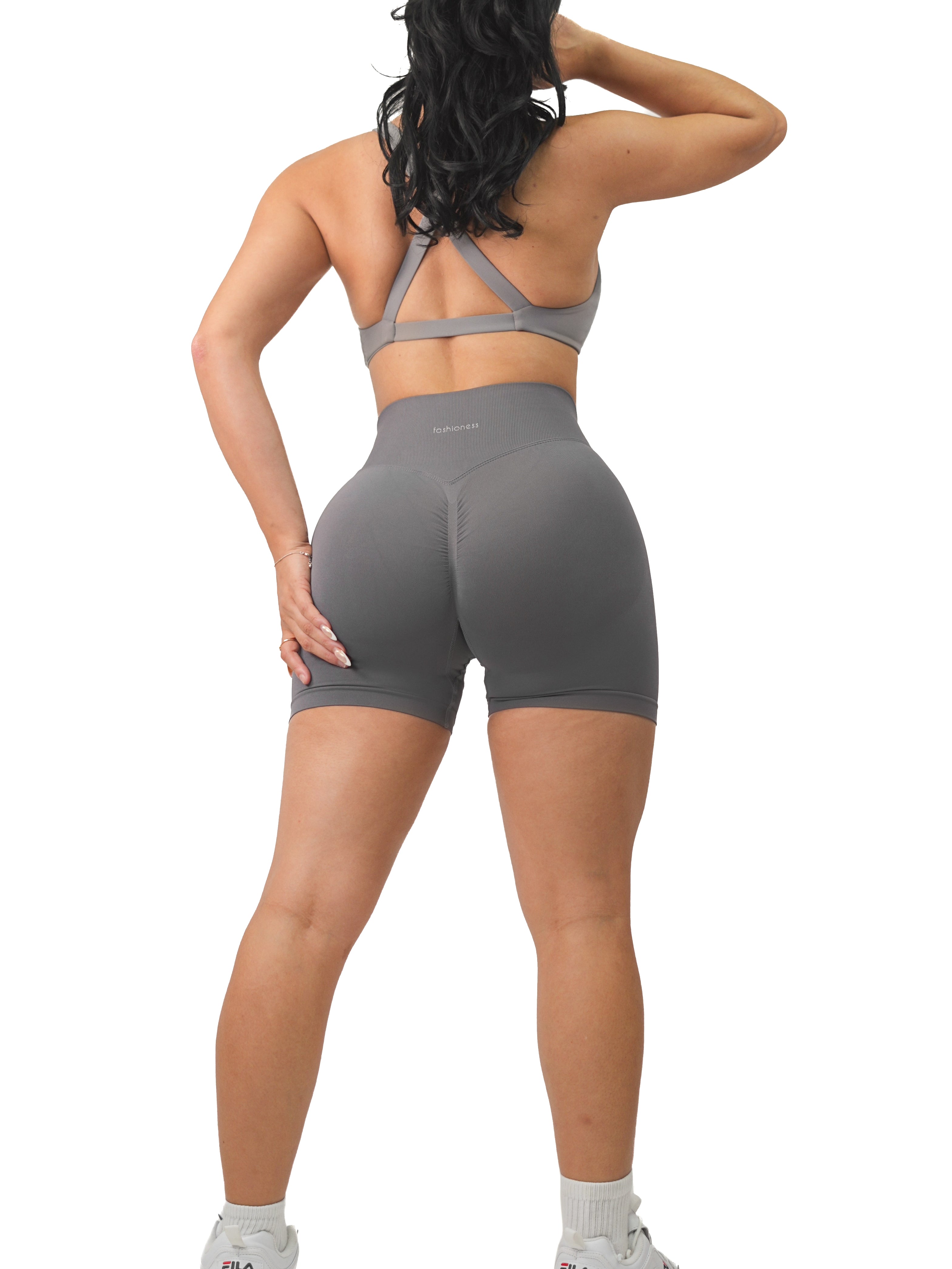 Seamless Booty Shorts (Gray)