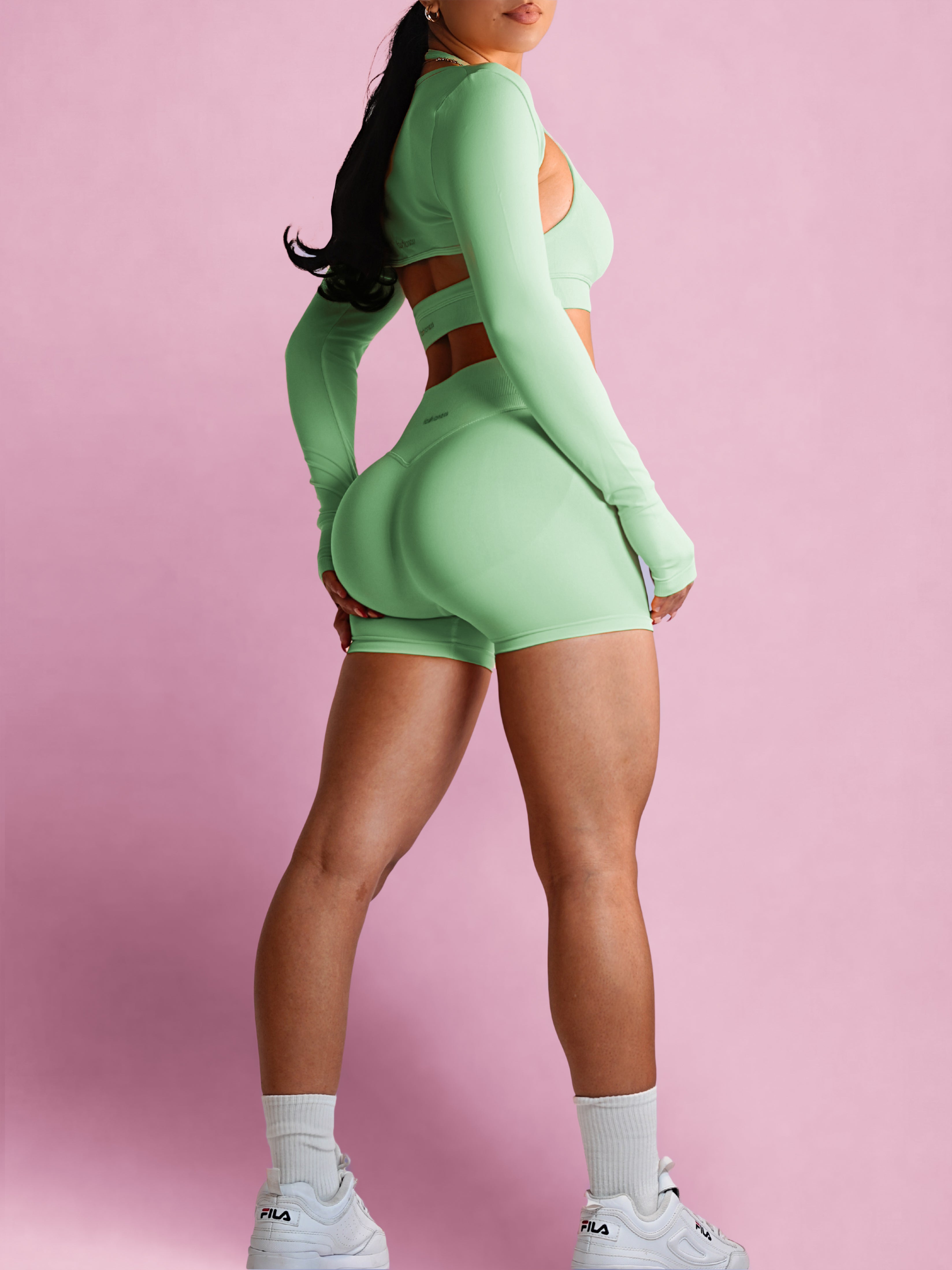 Sculpt Society Shorts (Seafoam)
