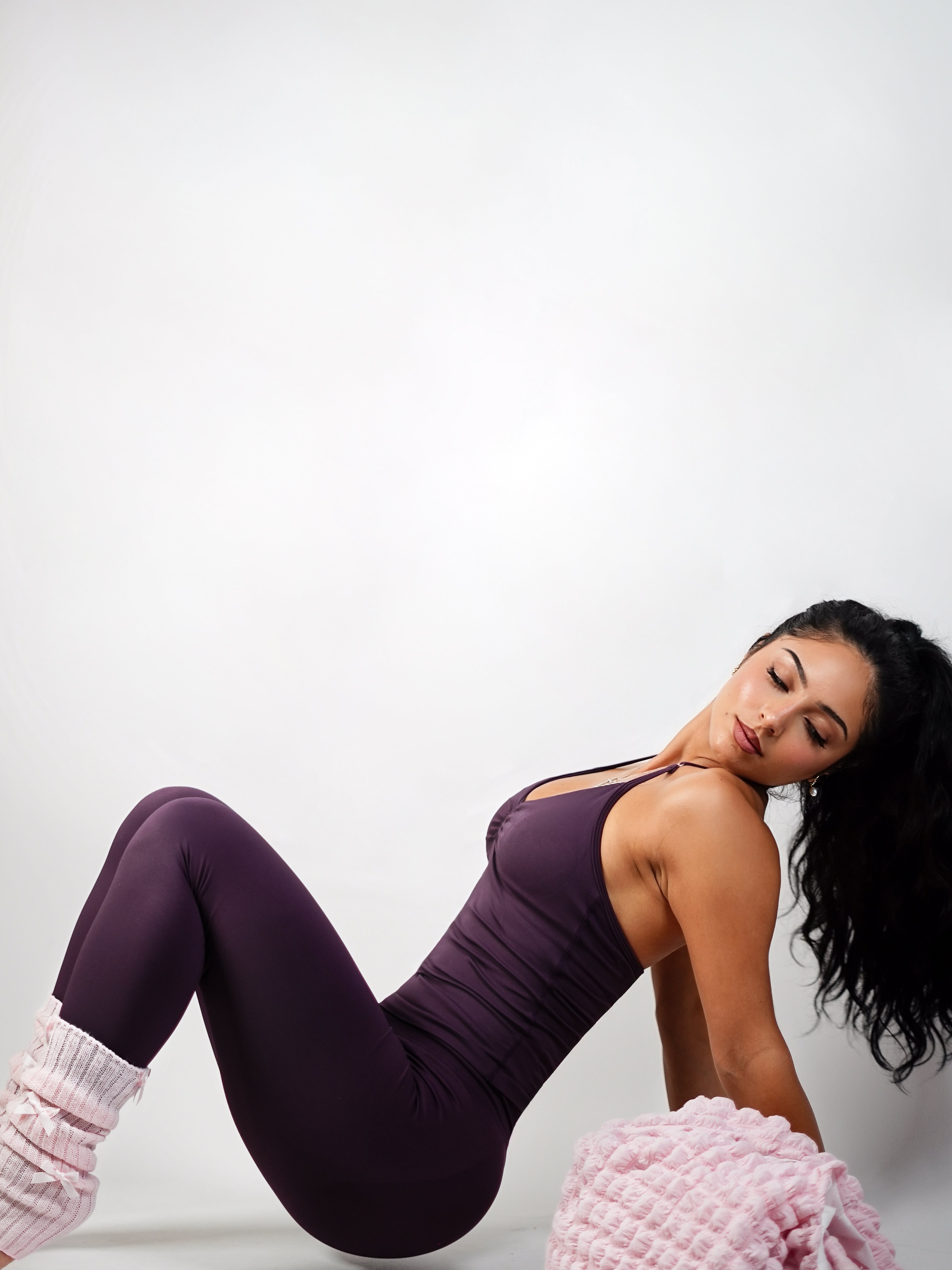 Curve Club Leggings (Blackberry Purple)