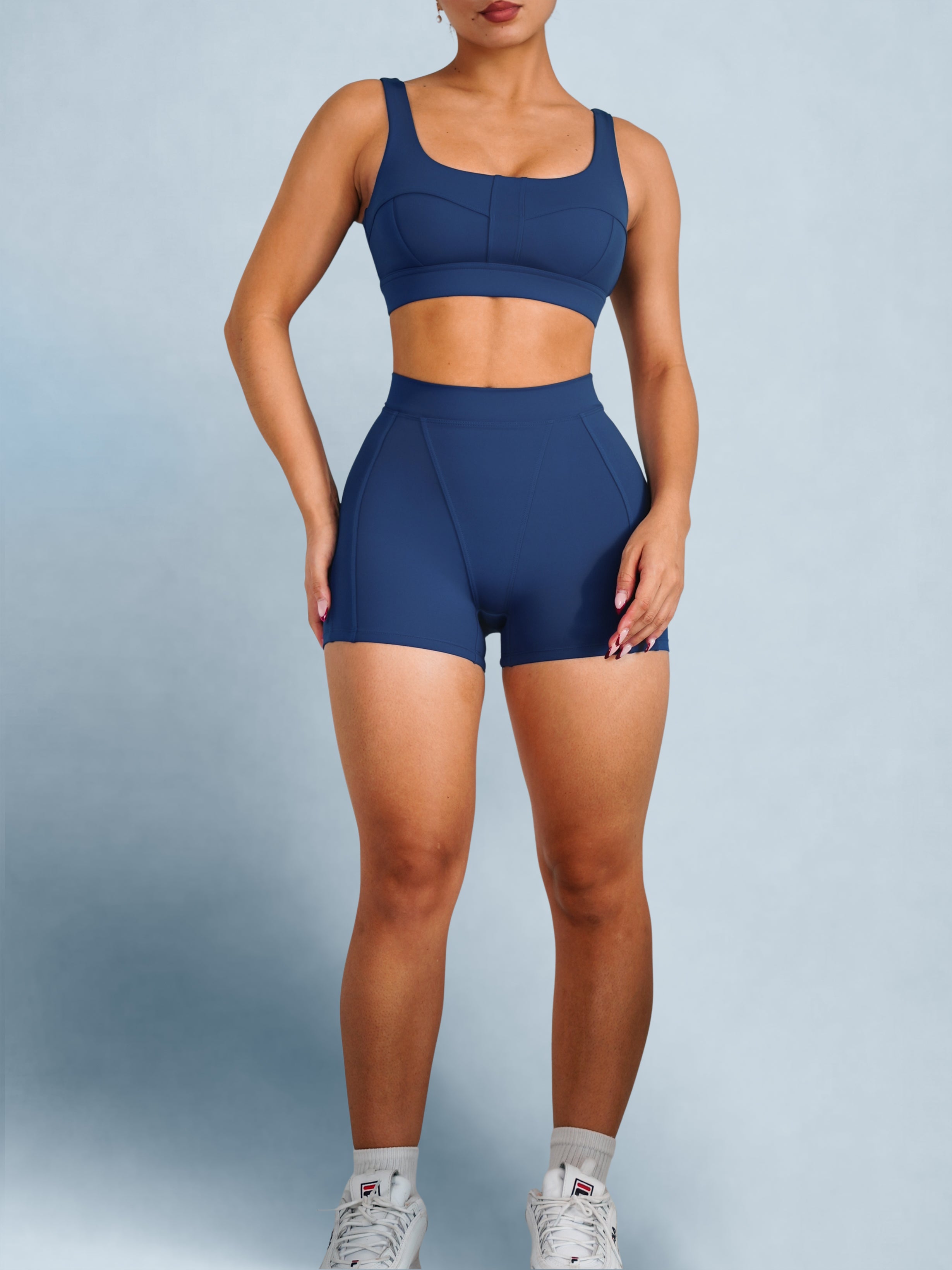 Seam Sculpt Shorts 2.0 (Classic Navy)