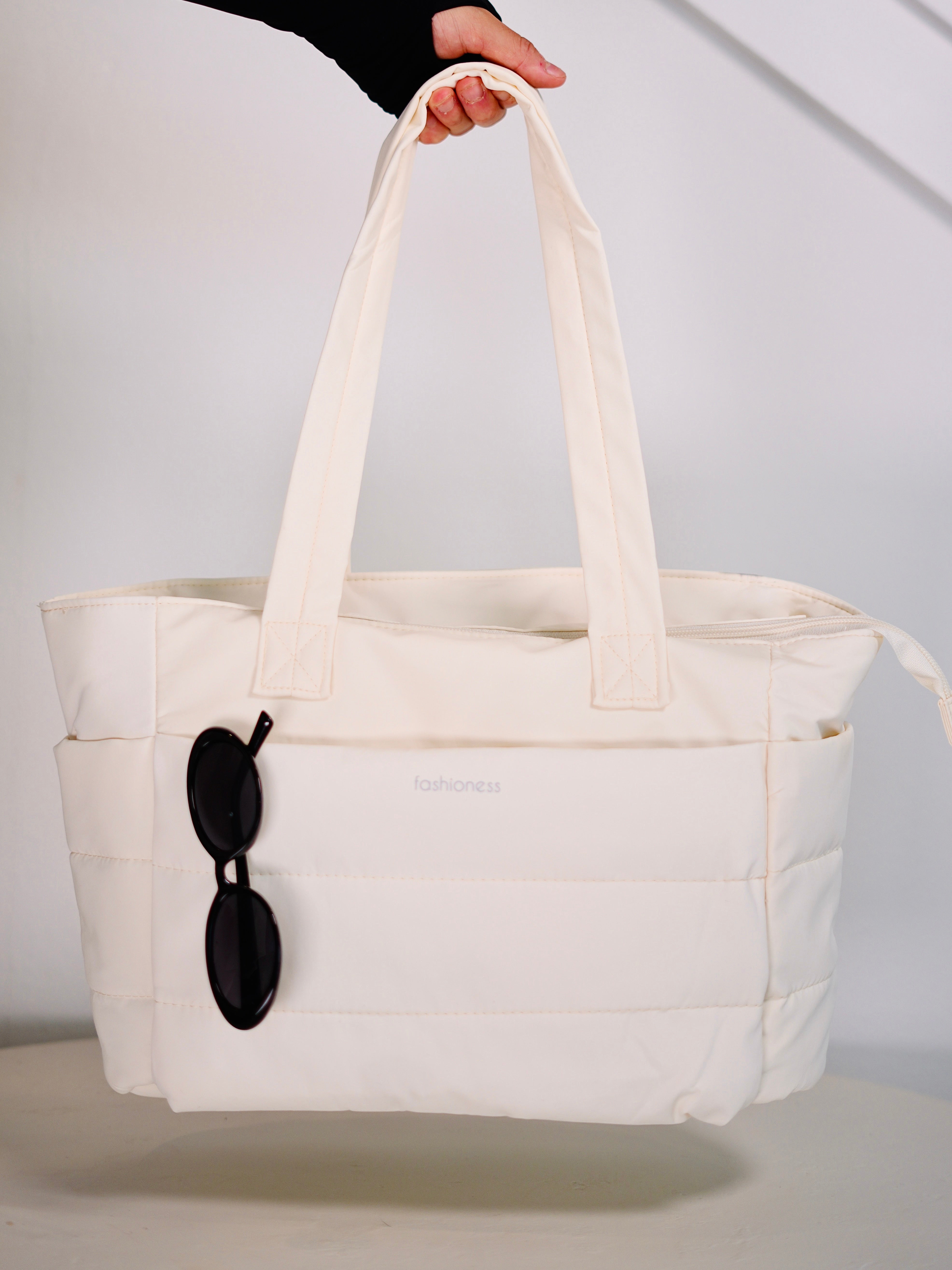 Puffer Sports Tote Bag (Ballerina Pink)