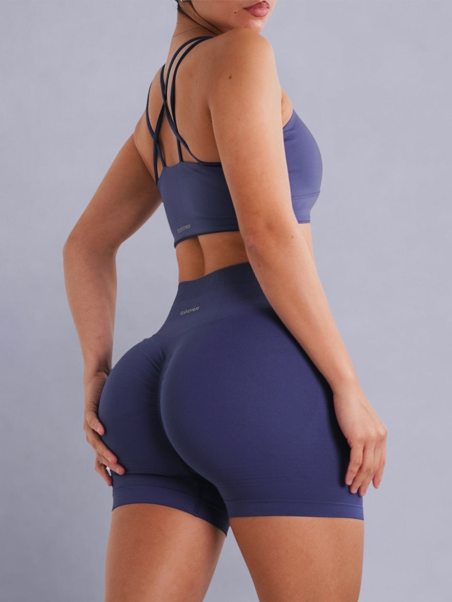 Ballerina Sports Bra (Twilight Blue) - Fitness Fashioness