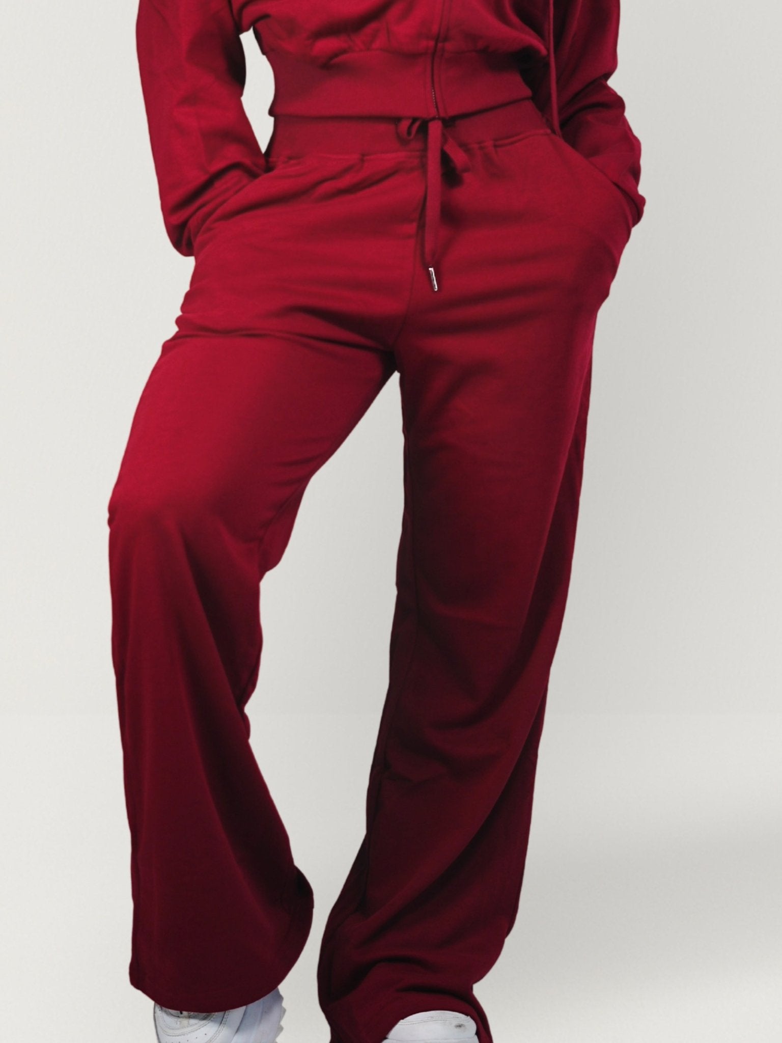 Cozy Joggers (Autumn Cherry) - Fitness Fashioness
