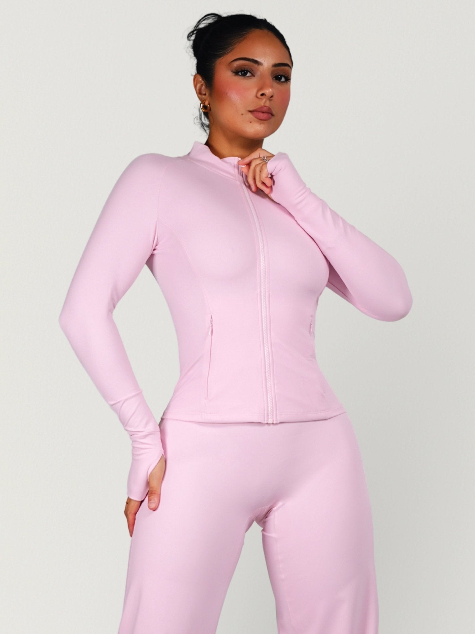 Dollhouse Jacket (Ballet Pink) - Fitness Fashioness