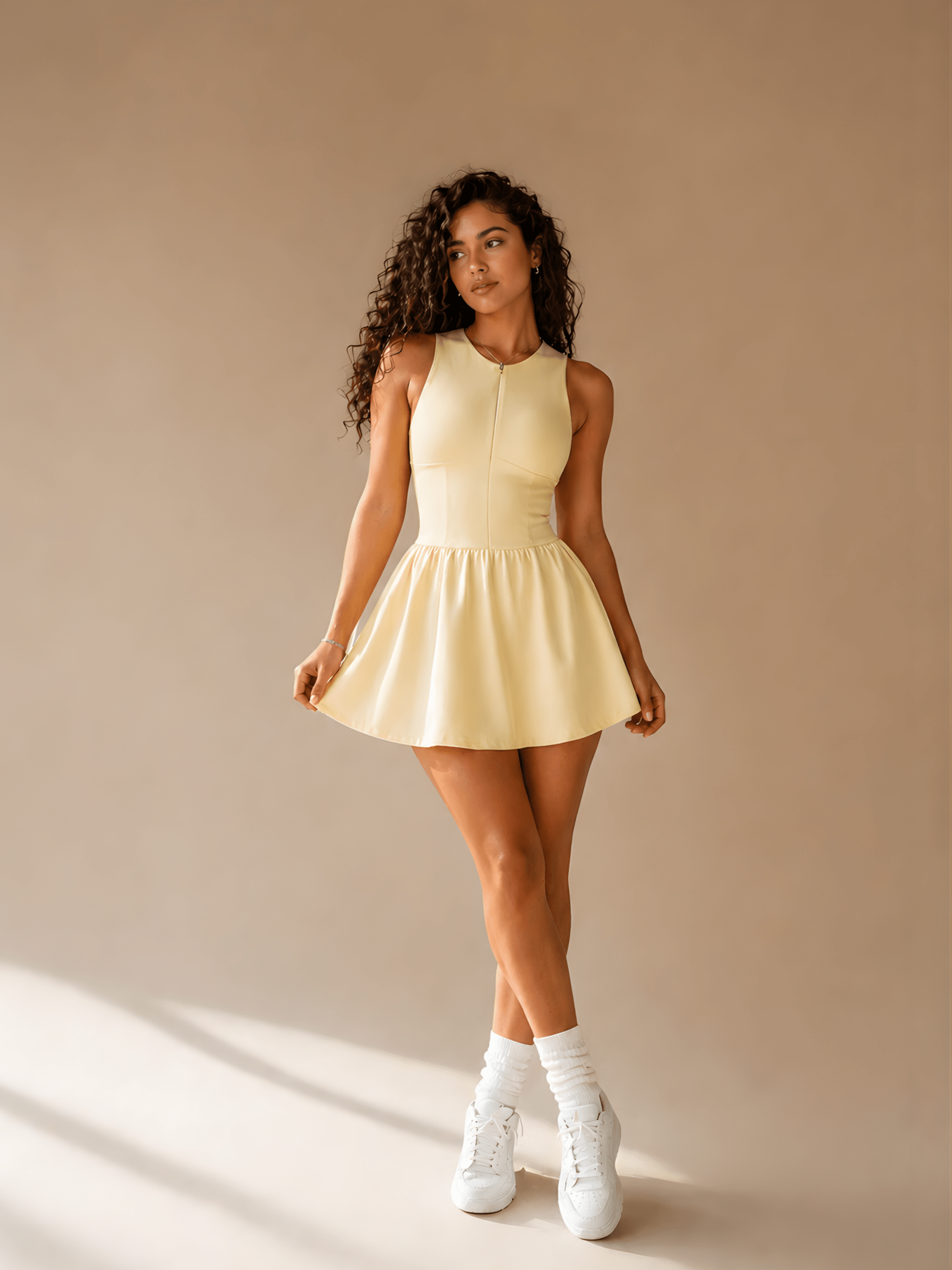 Heritage Club Tennis Dress (Garden Yellow)