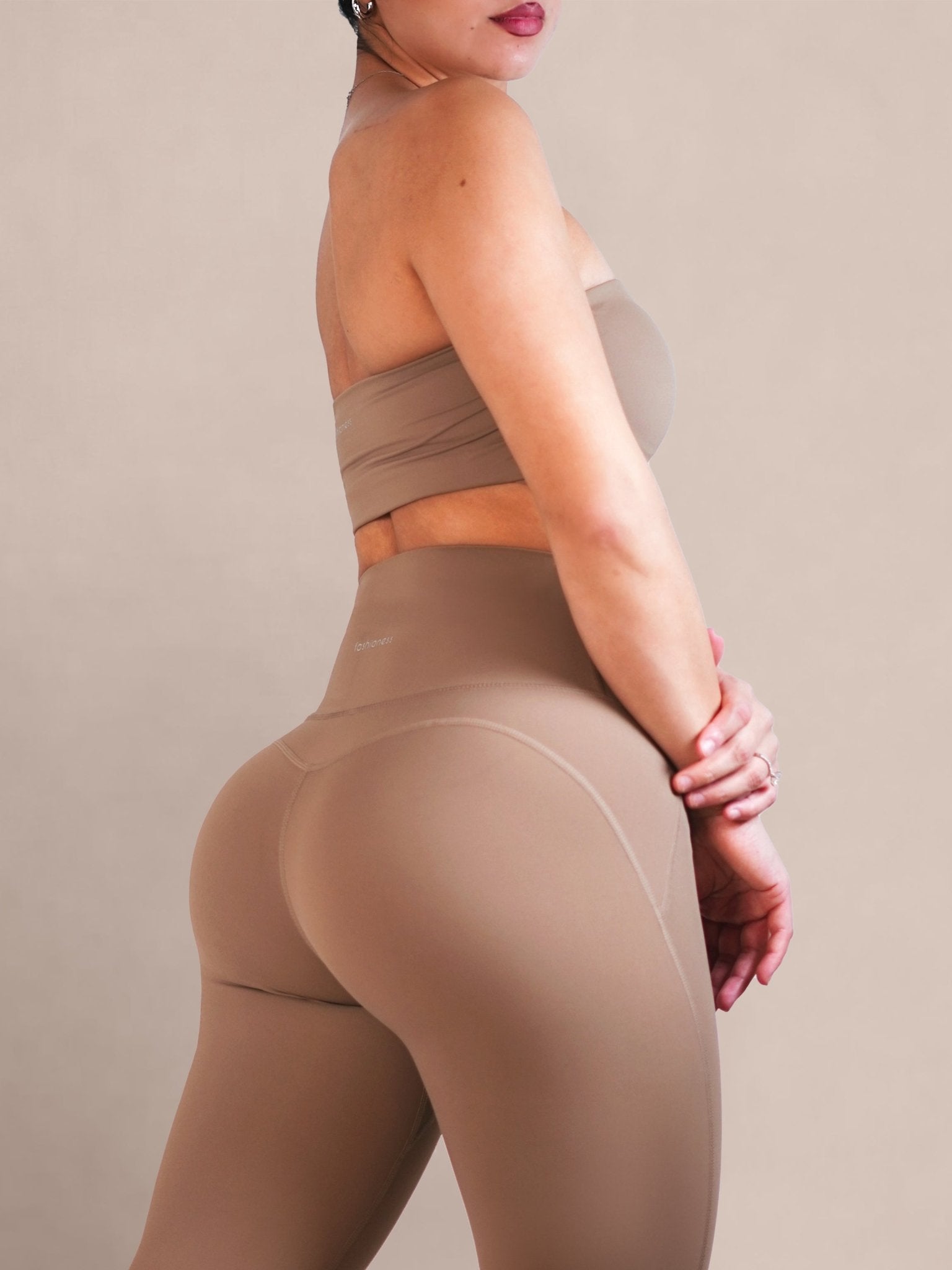 Milestone Strapless Sports Top (Birch) - Fitness Fashioness