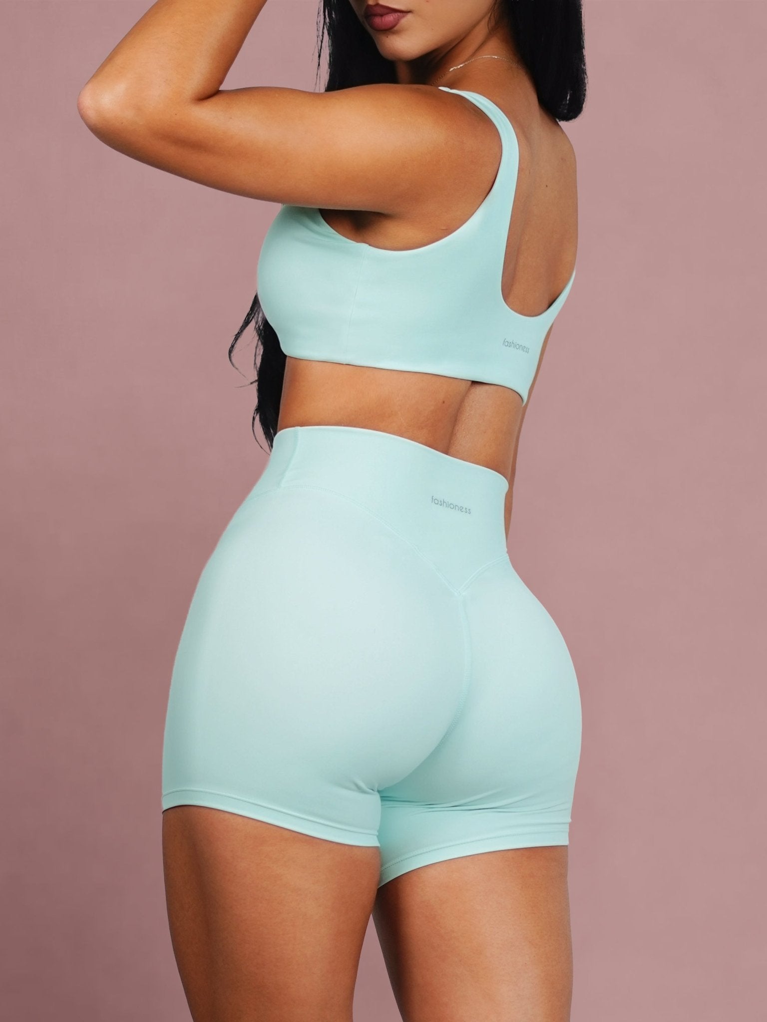 (PRE - ORDER) Dollhouse Twistable Sports Bra (Maldives Blue) - Fitness Fashioness