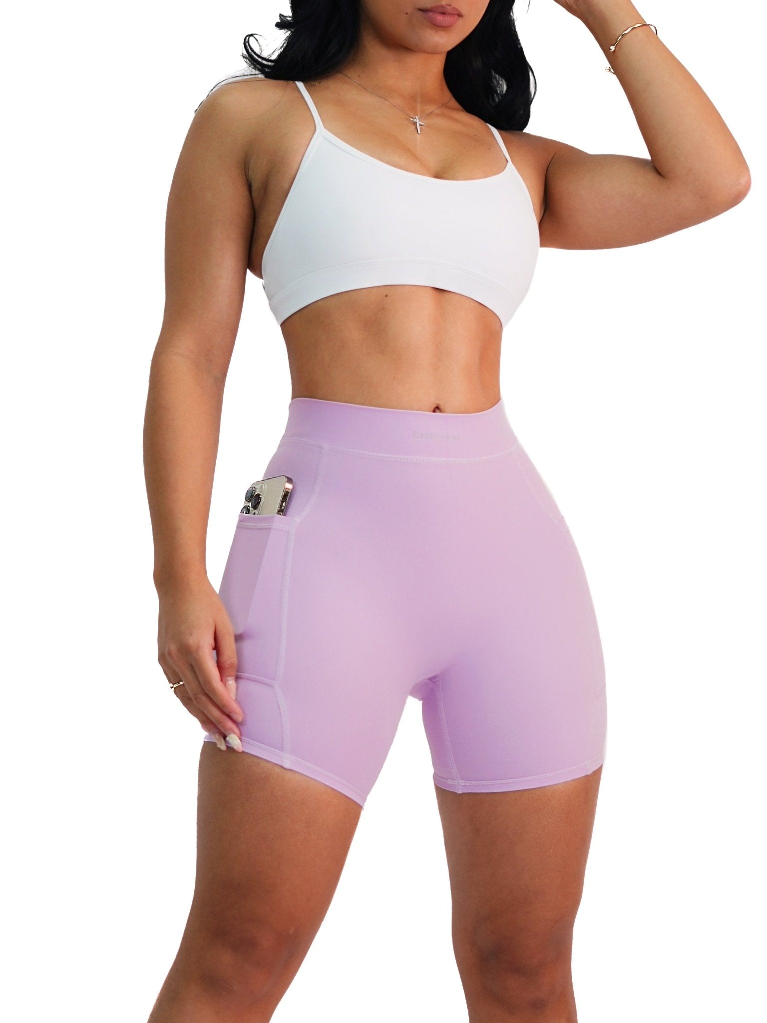 Premier Bombshell Sports Bra (White) - Fitness Fashioness