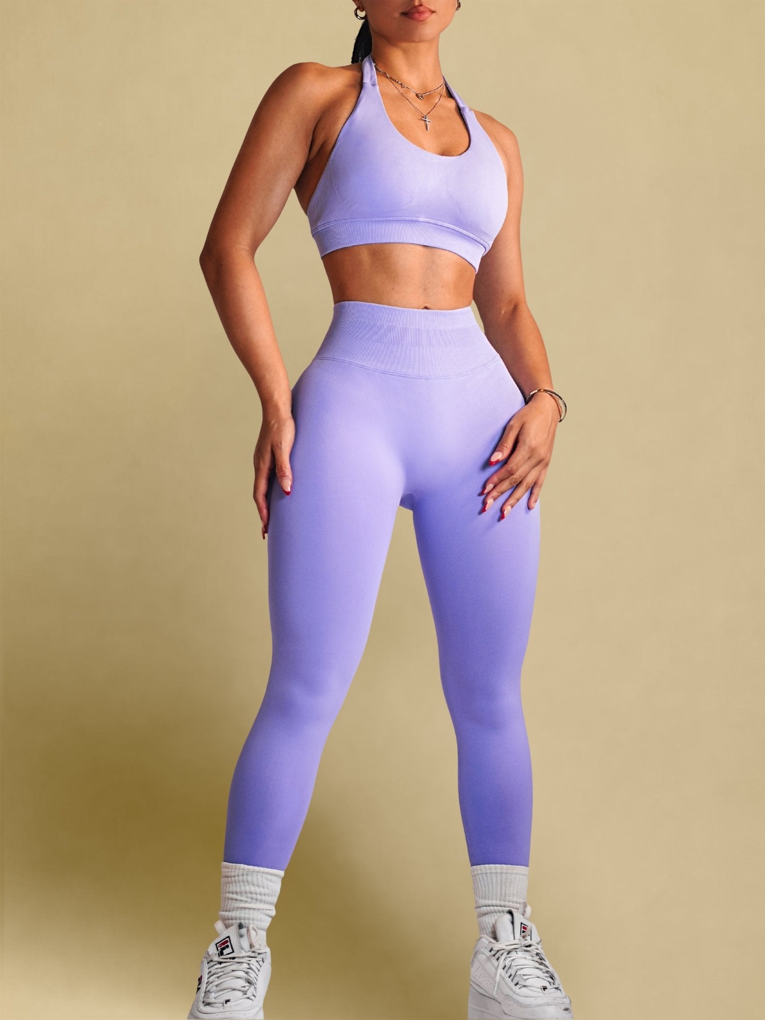 Sculpt Society Leggings (Lilac Pop) - Fitness Fashioness