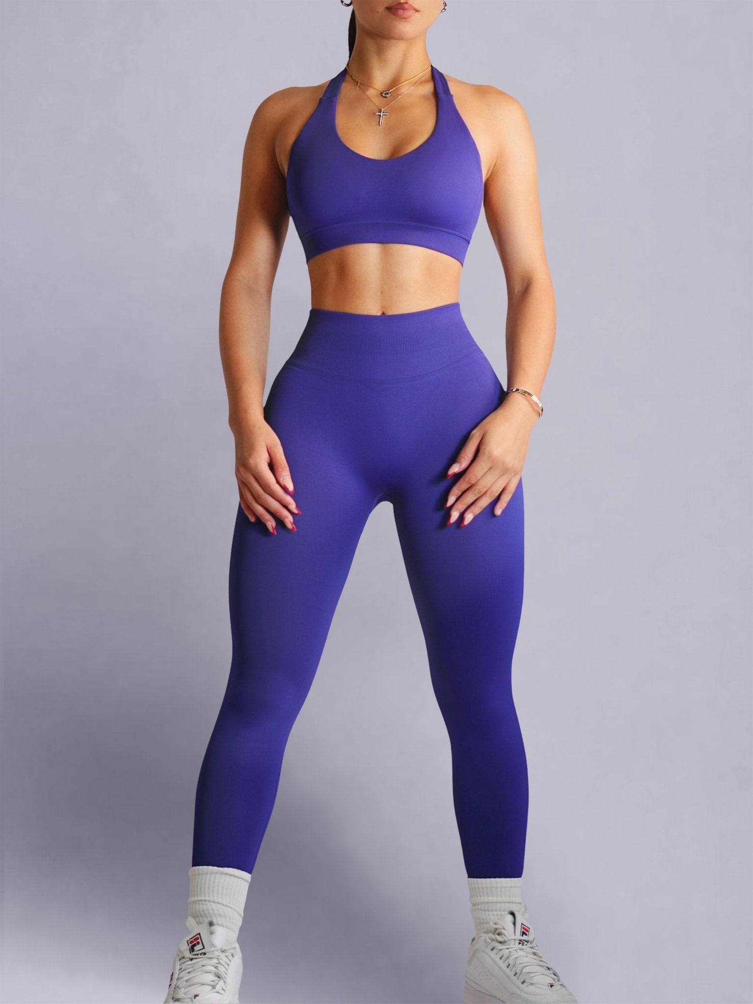 Sculpt Society Leggings (Purple Lotus) - Fitness Fashioness