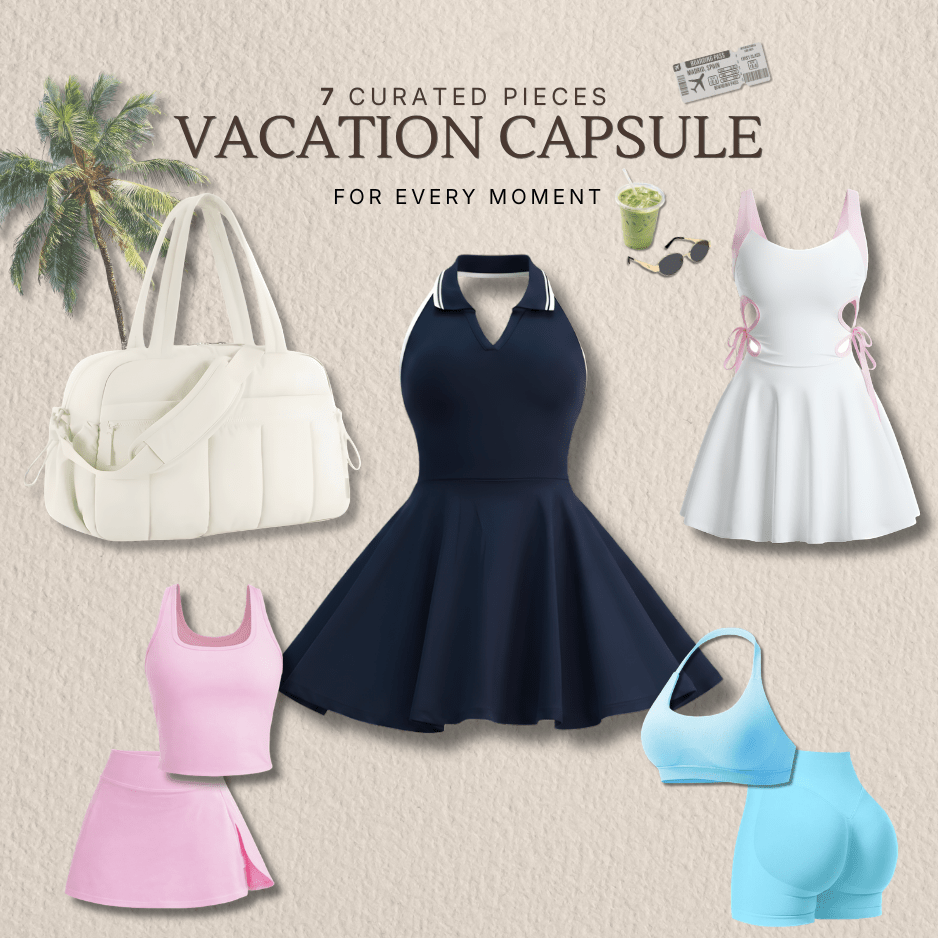 Vacation Capsule Bundle (12 Colors Available) - Fitness Fashioness