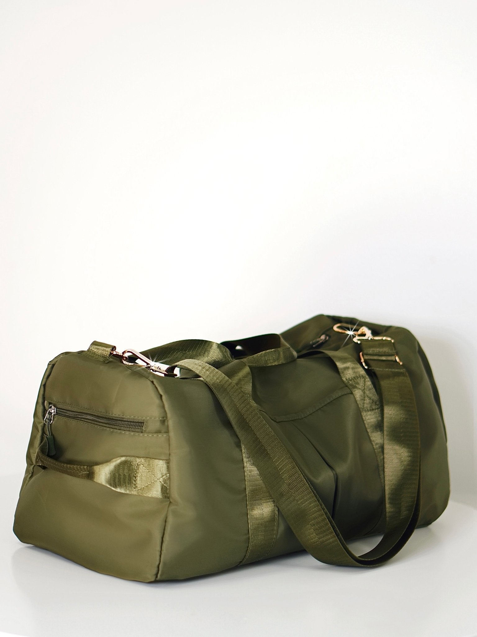 Pretty Gym Bag (Wild Green) - Fitness Fashioness