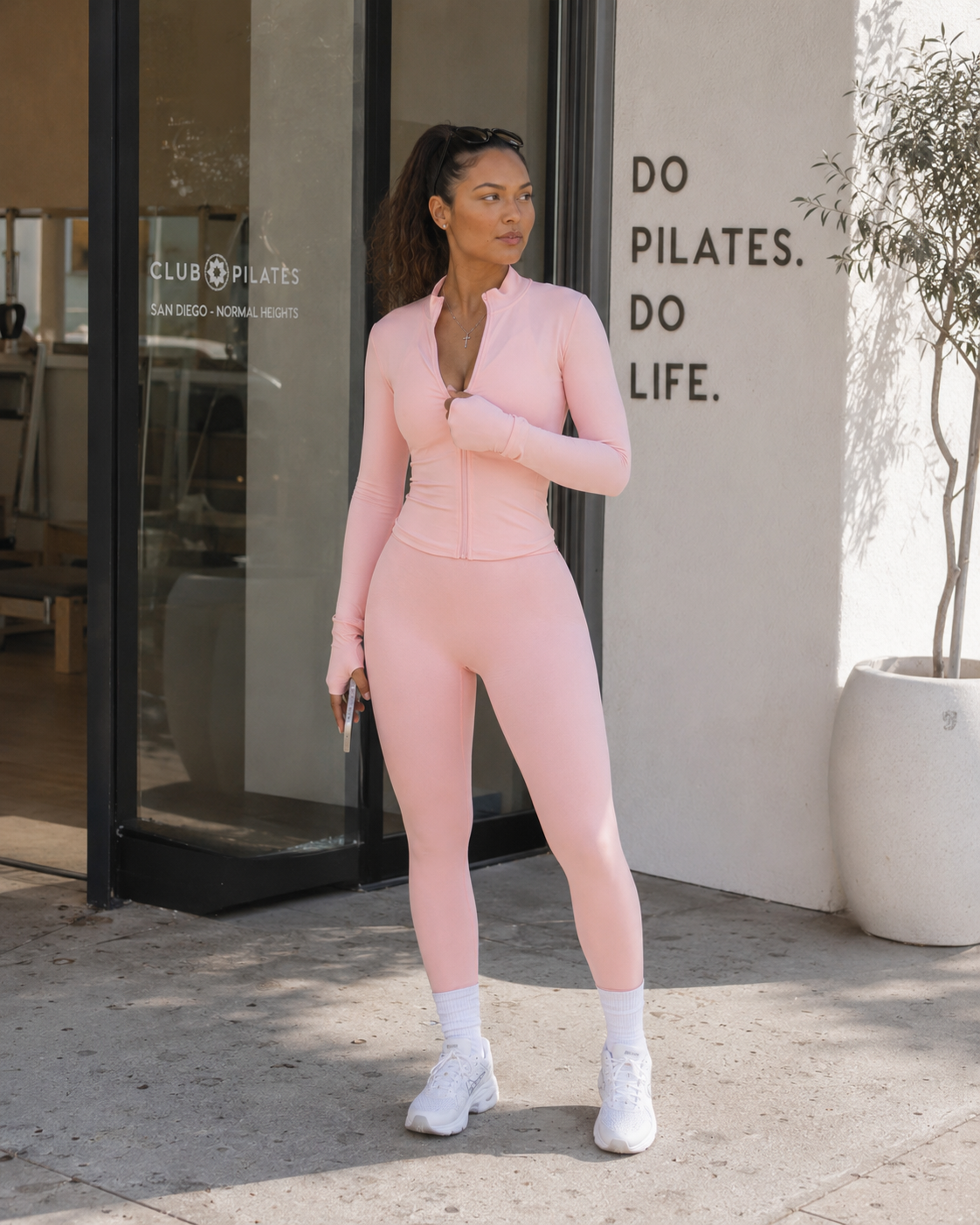 Ballerina Compression Jacket (Rosé)