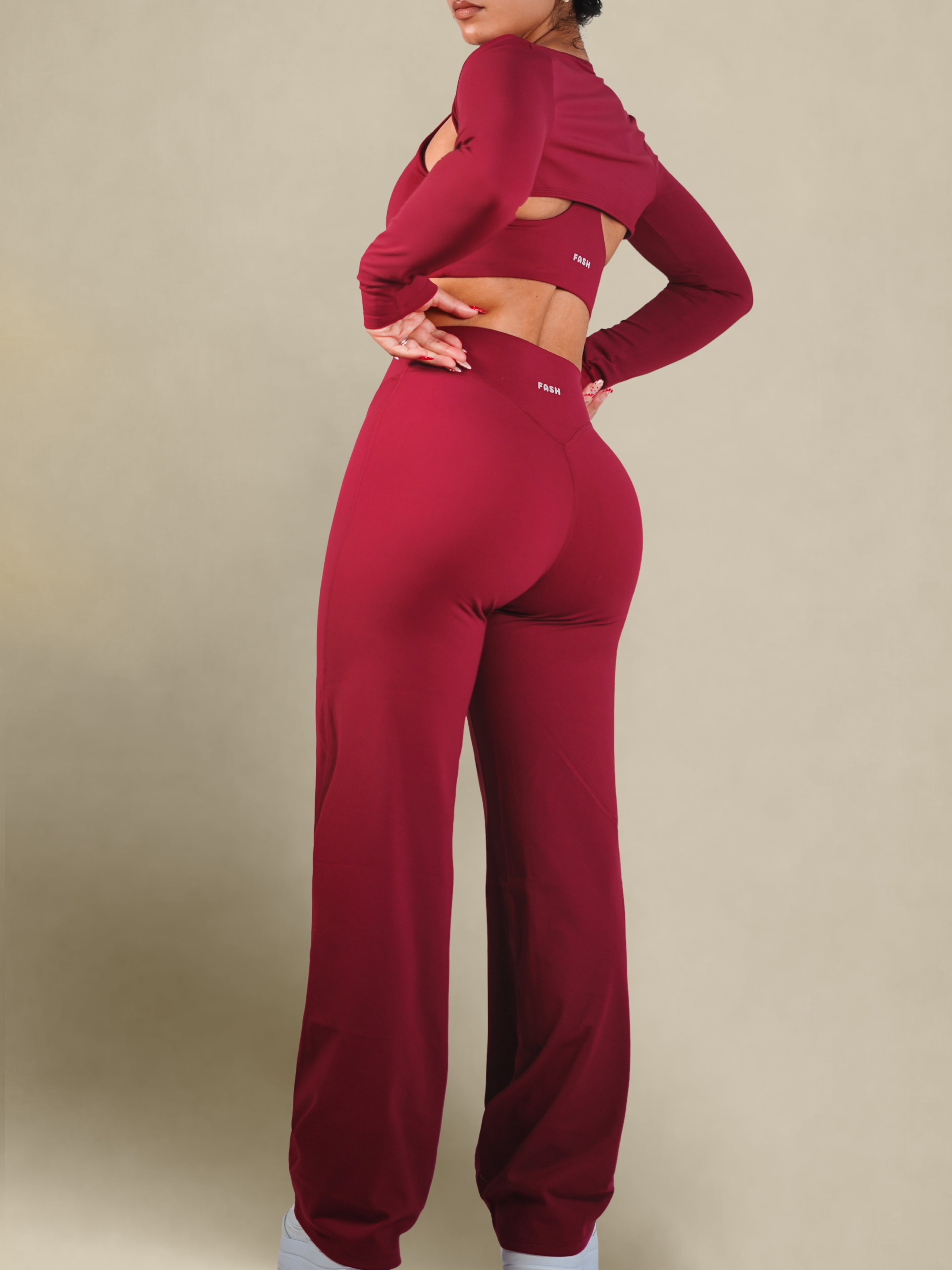 Dollhouse Straight Leg Leggings (Cherry Kiss)