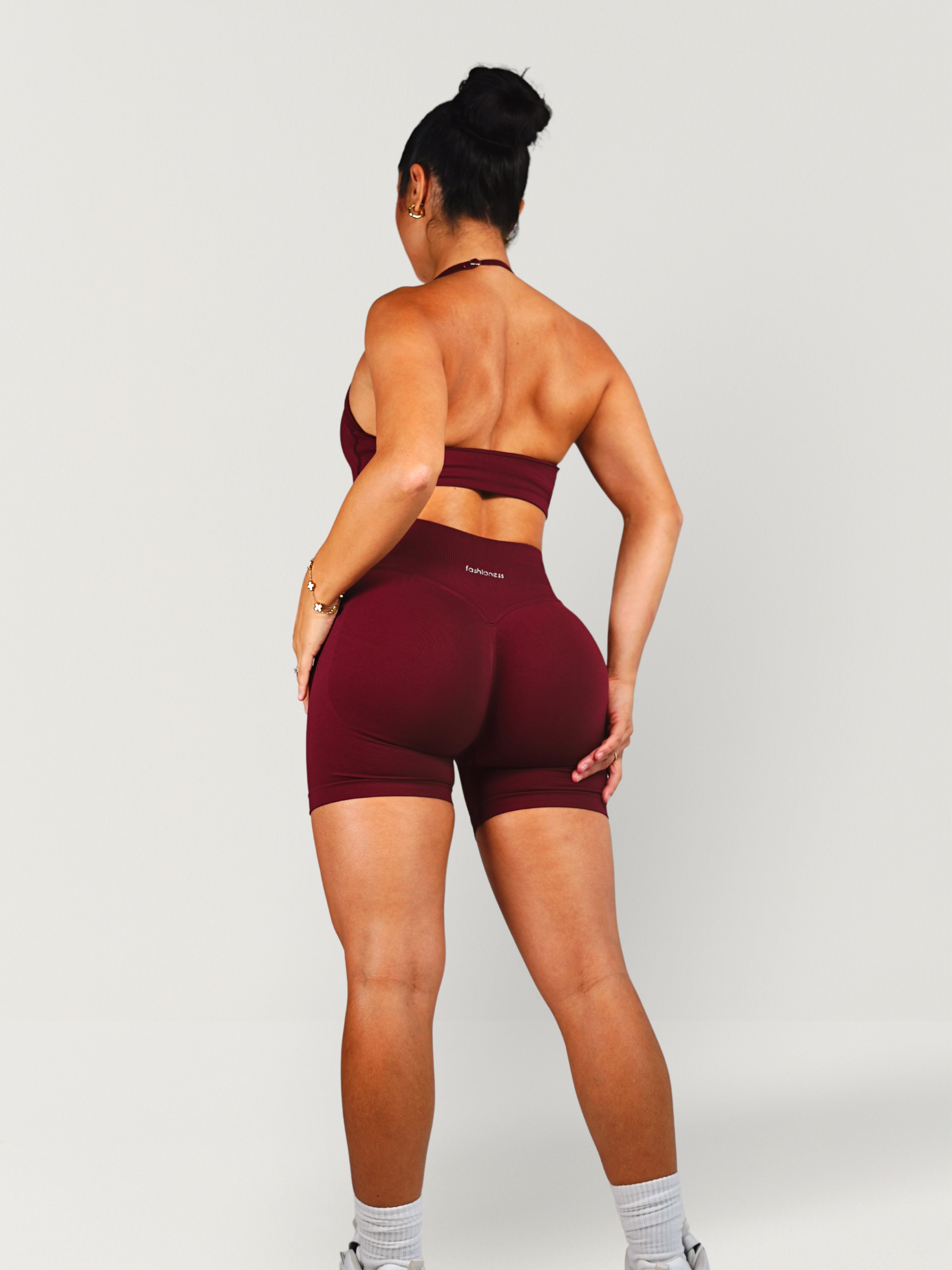 (PRE-ORDER) Curve Club Shorts (Deep Cherry)