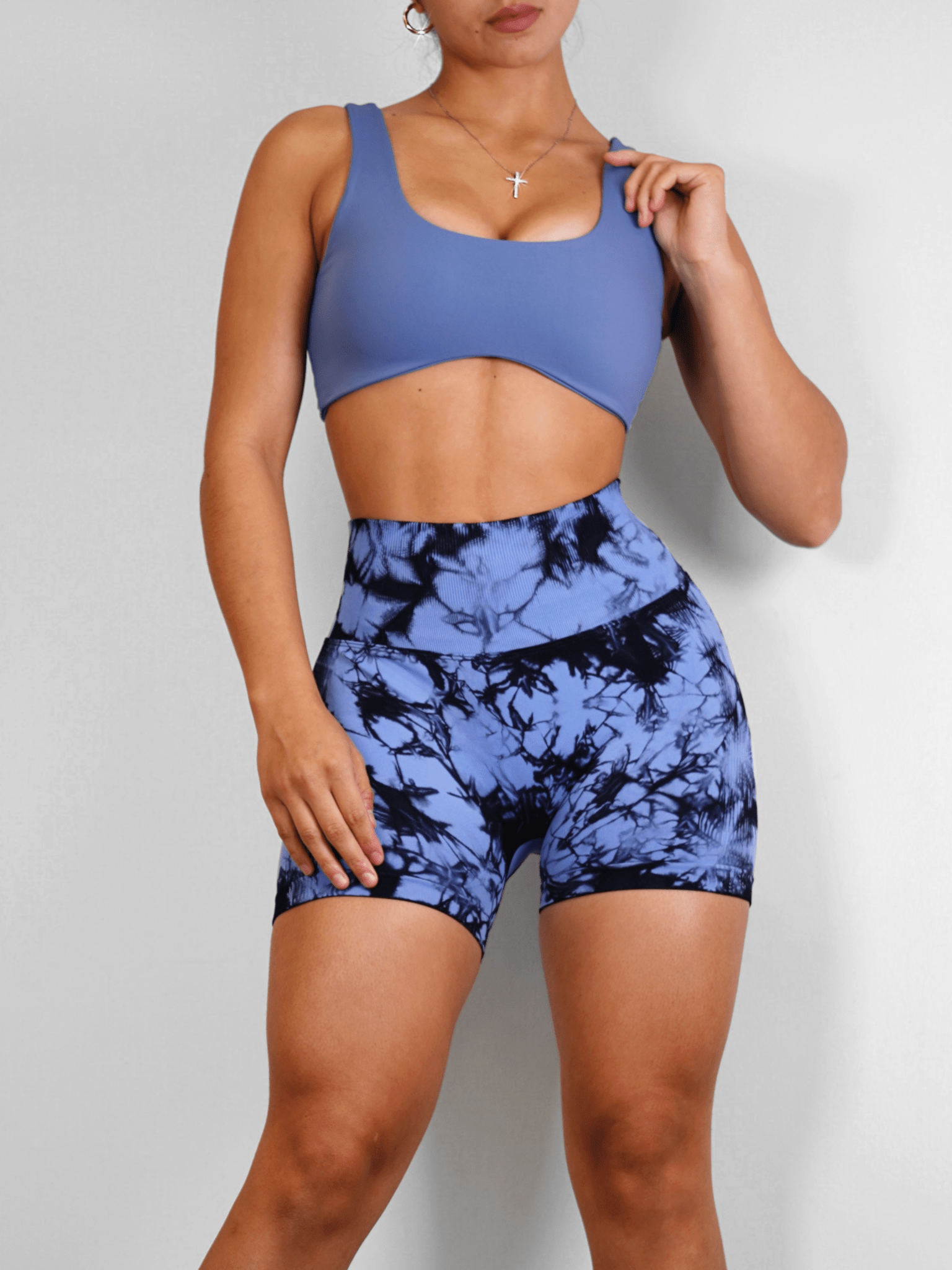 Boho Sports Bra (Lazuli) - Fitness Fashioness