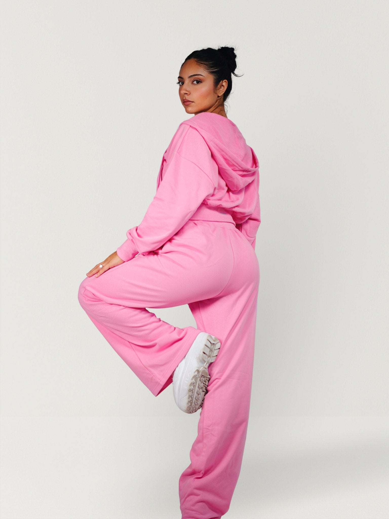 Cozy Joggers (Pink Sorbet) - Fitness Fashioness