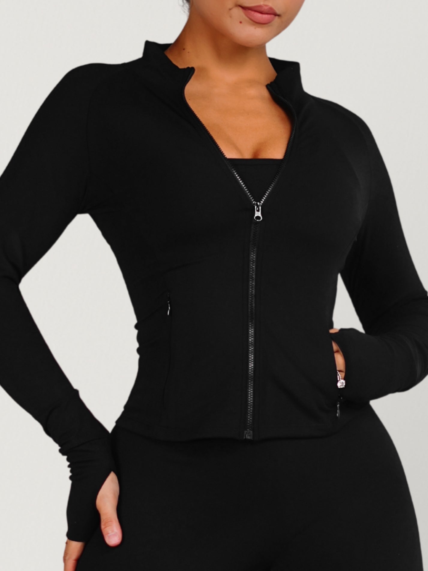 Dollhouse BBL Jacket (Black) - Fitness Fashioness
