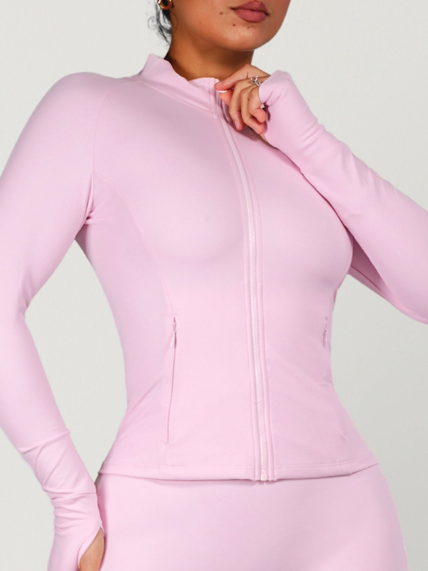 Dollhouse Jacket (Ballet Pink) - Fitness Fashioness