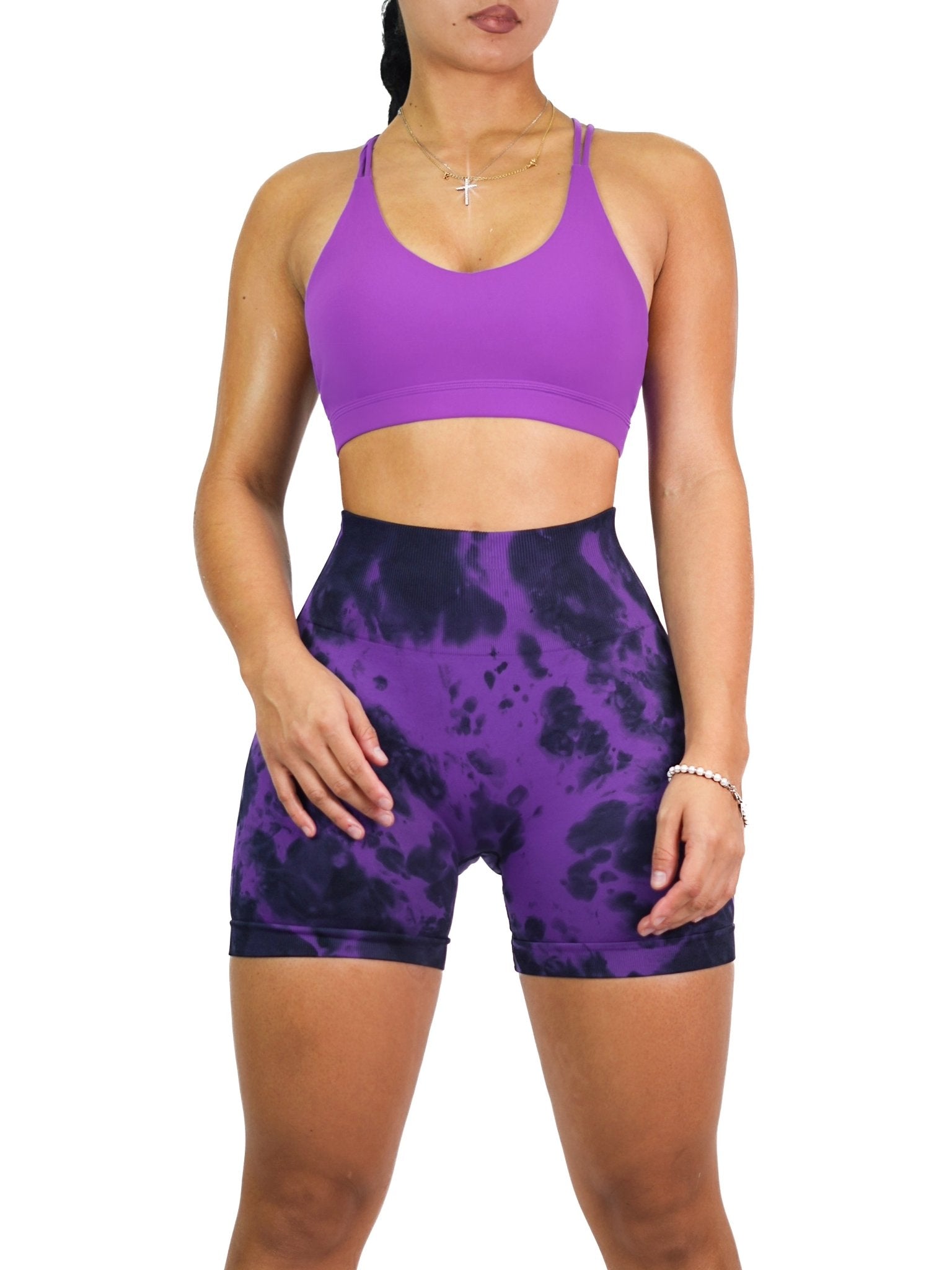 Intensity Sports Bra (Amethyst) - Fitness Fashioness