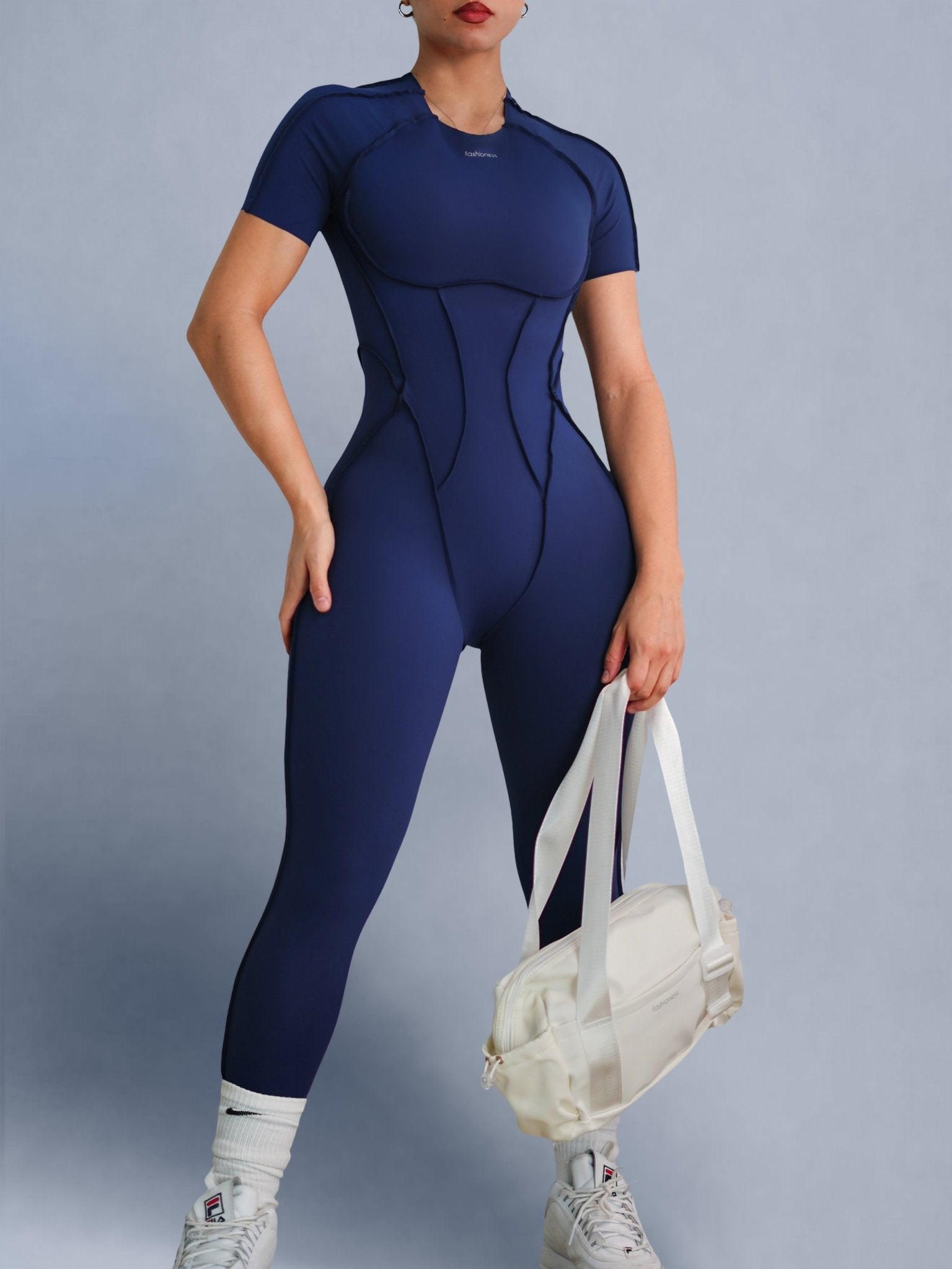 Mini Gym Bag (Off - White) - Fitness Fashioness