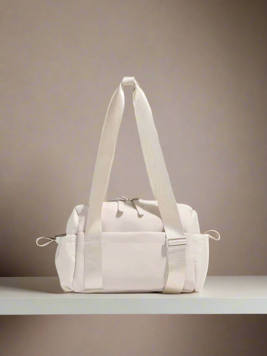 Mini Gym Bag (Off - White) - Fitness Fashioness