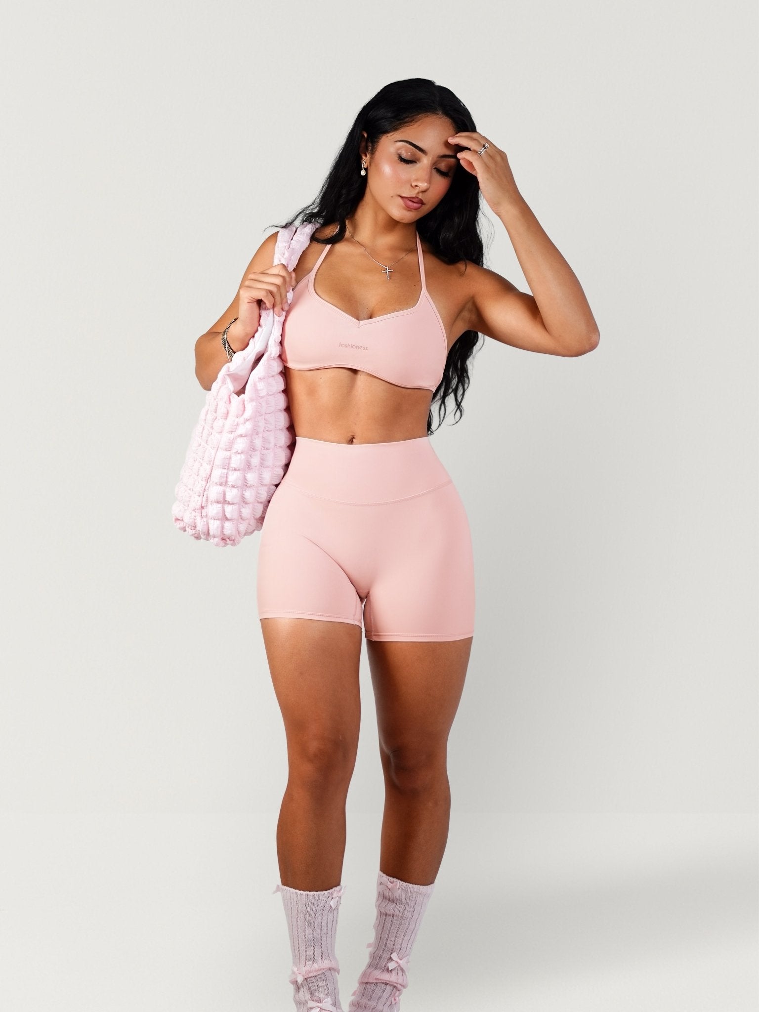 Naked Active Shorts (Naked Pink) - Fitness Fashioness