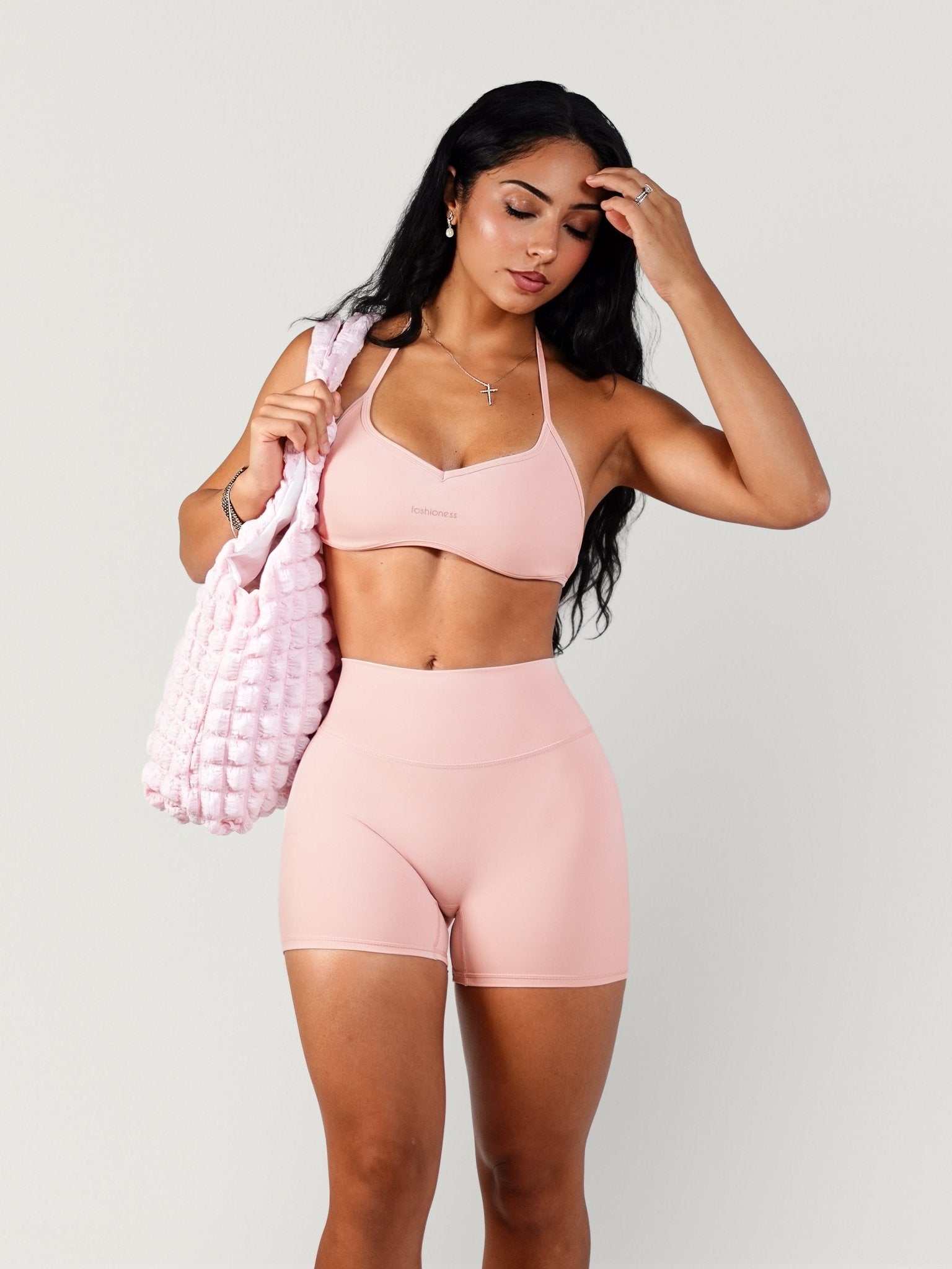 Naked Active Sports Bra (Naked Pink) - Fitness Fashioness