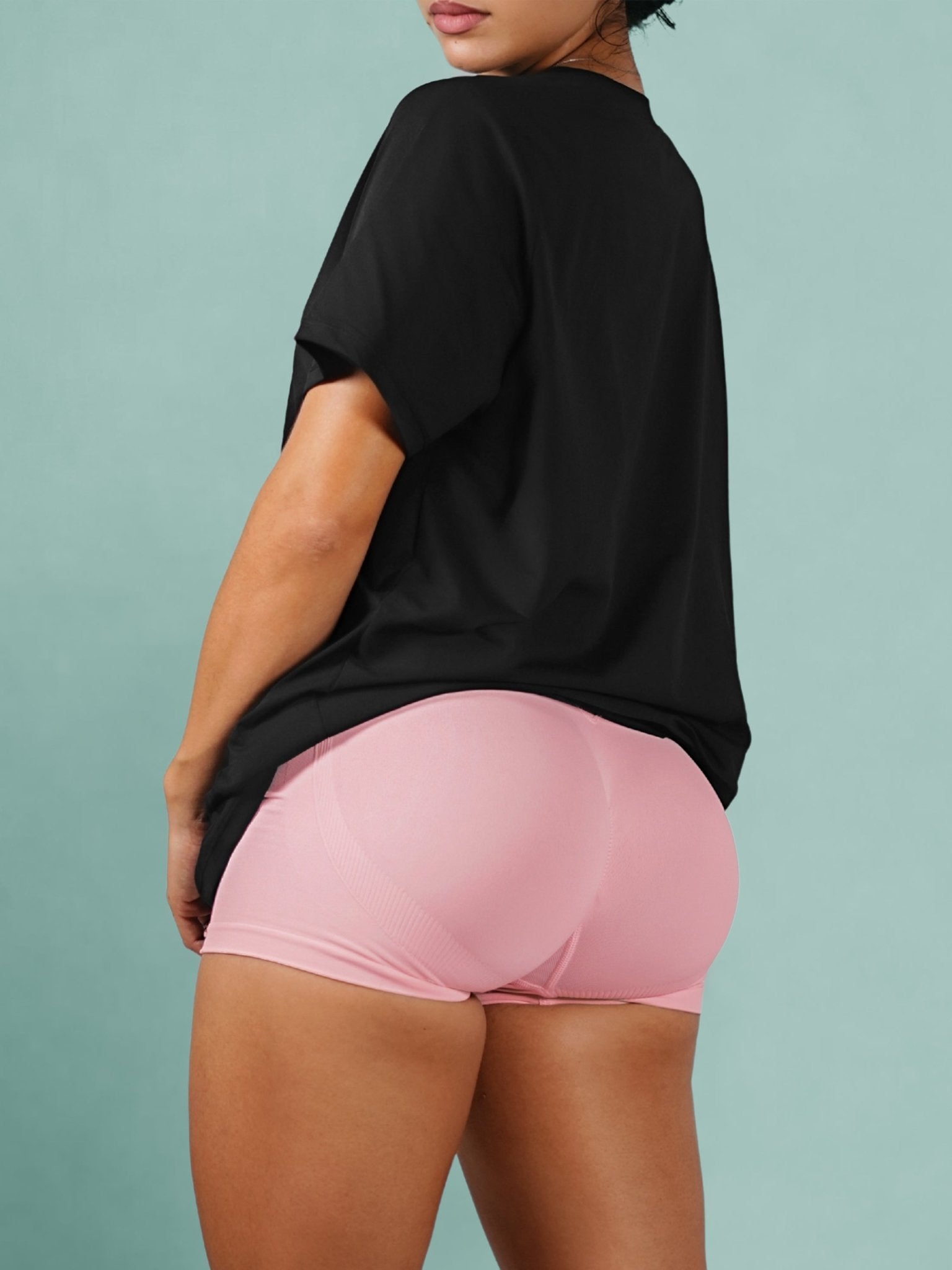 Off - Duty Warm Up Tee (Black) - Fitness Fashioness