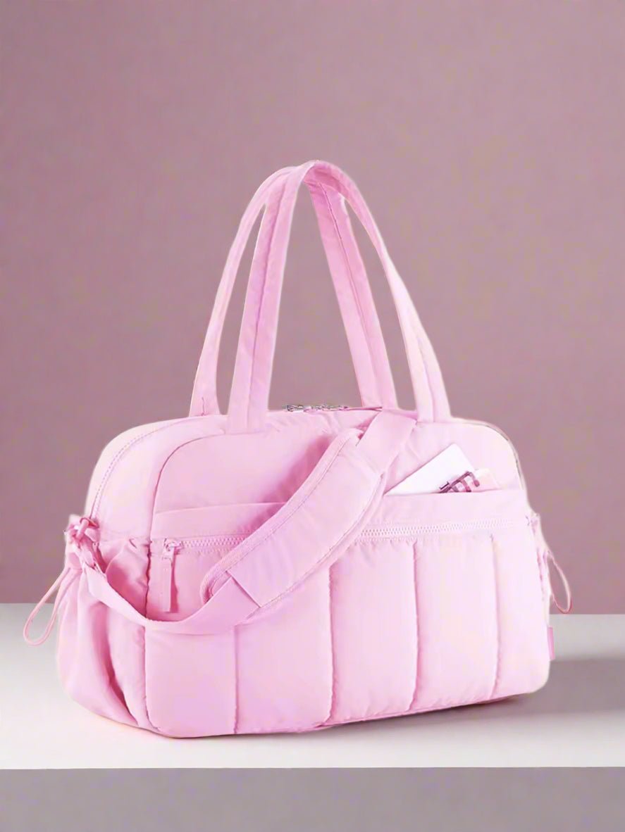 Pilates Sports Bag (Blushing Pink) - Fitness Fashioness