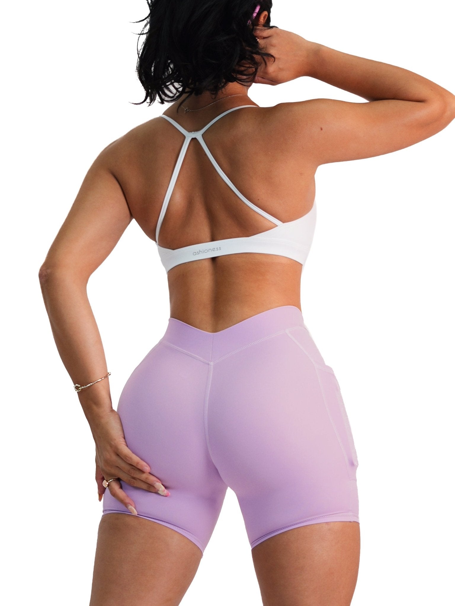 Premier Bombshell Sports Bra (White) - Fitness Fashioness