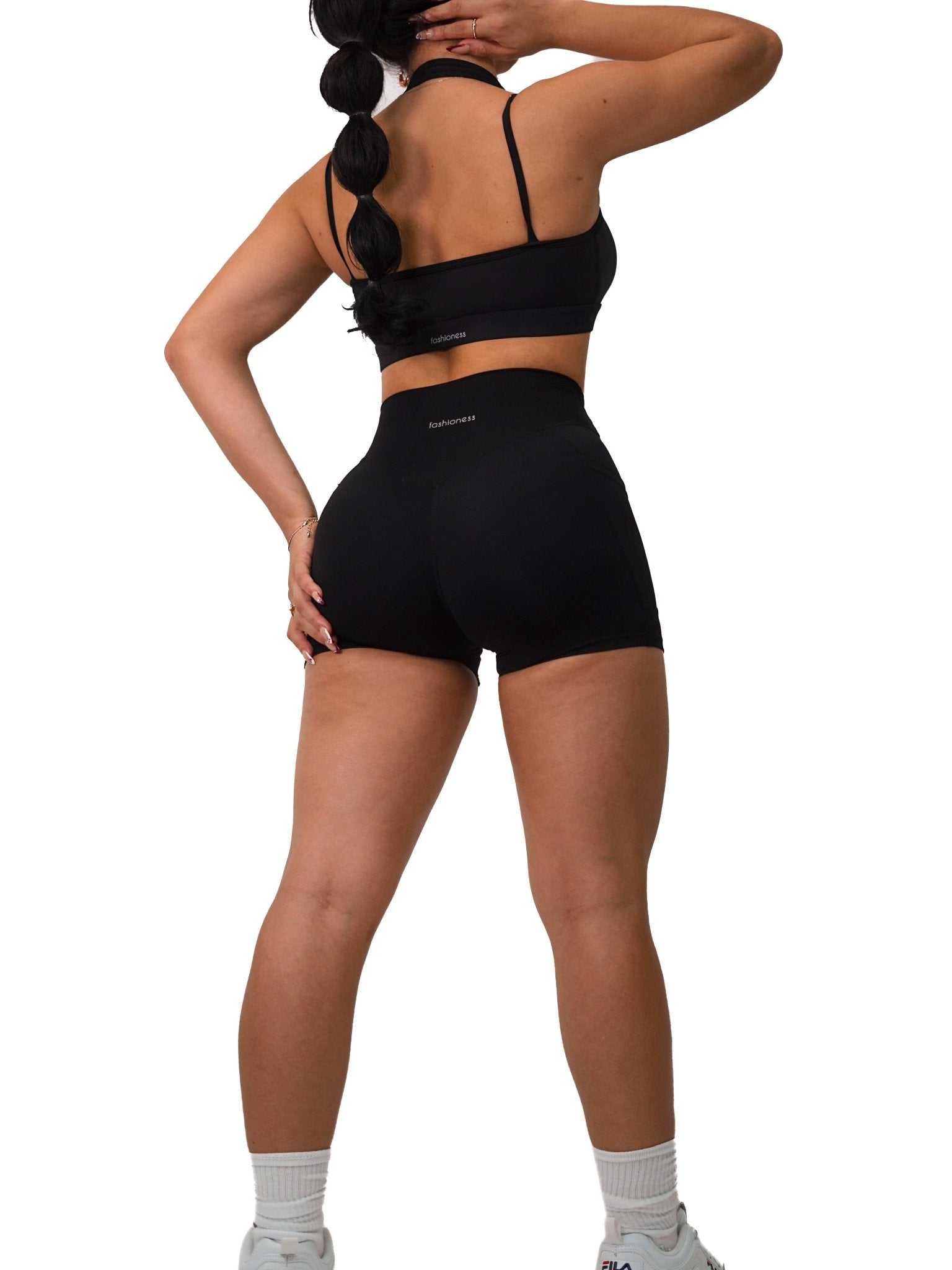 Premier Buttersoft Pocket Shorts (Black) - Fitness Fashioness