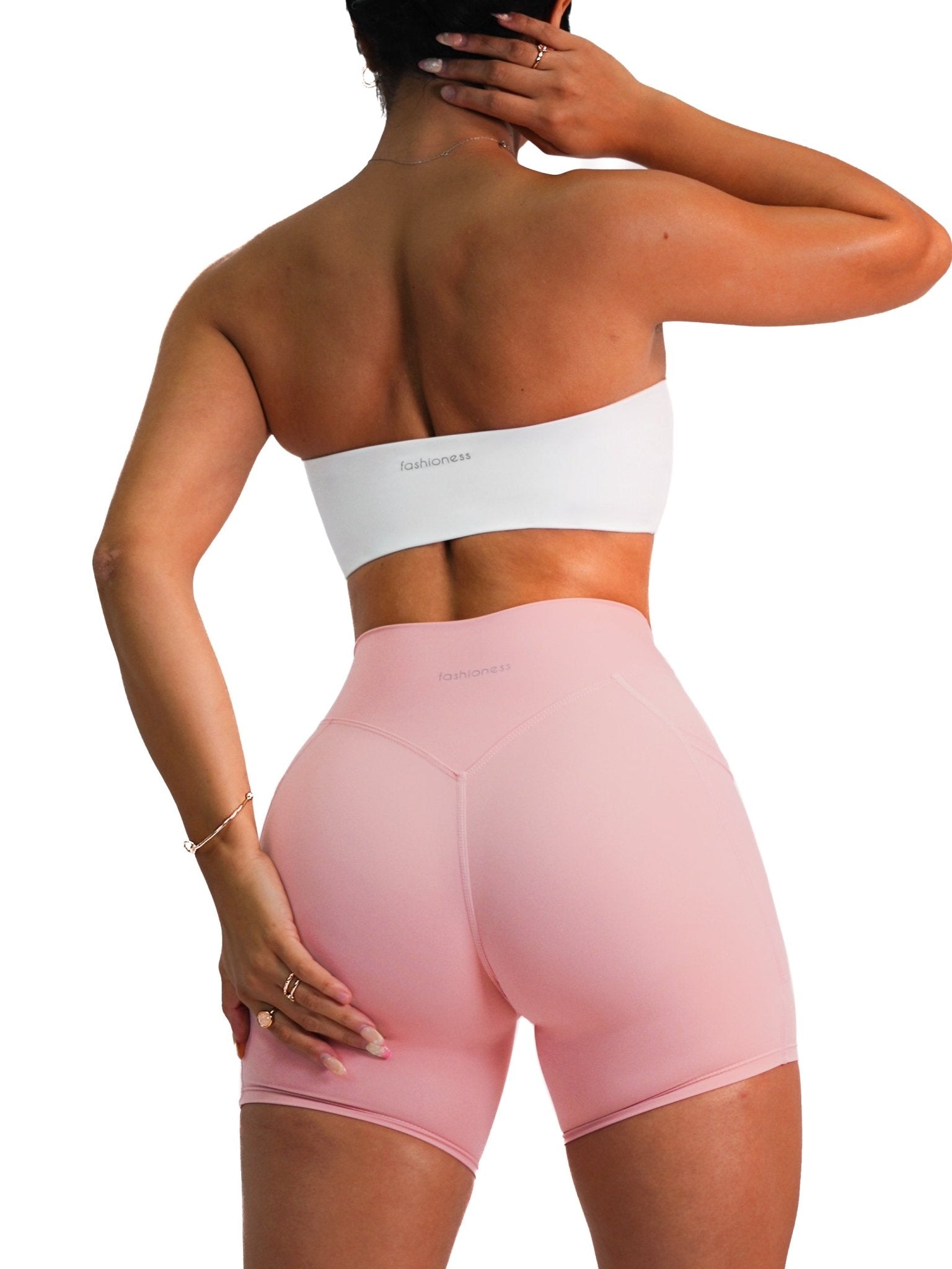 Premier Tube Top Sports Bra (White) - Fitness Fashioness