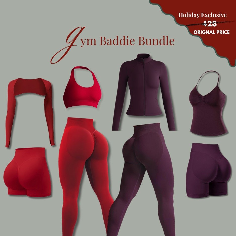 Gym Baddie Bundle (15 Colors Available)