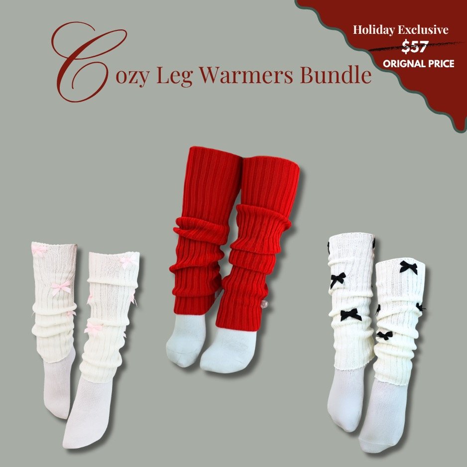 Cozy Leg Warmers Bundle (9 Colors Available)