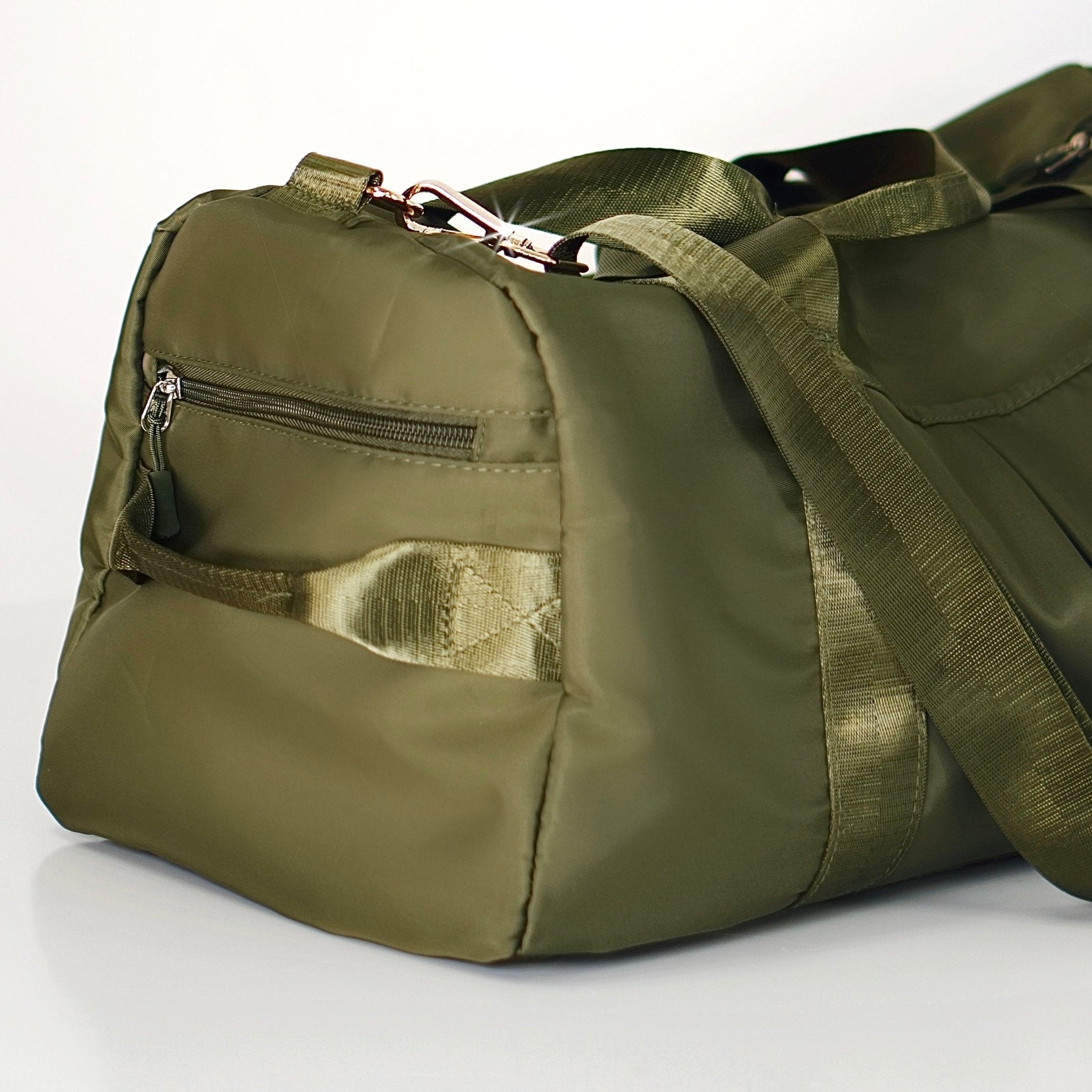 Pretty Gym Bag (Wild Green) - Fitness Fashioness
